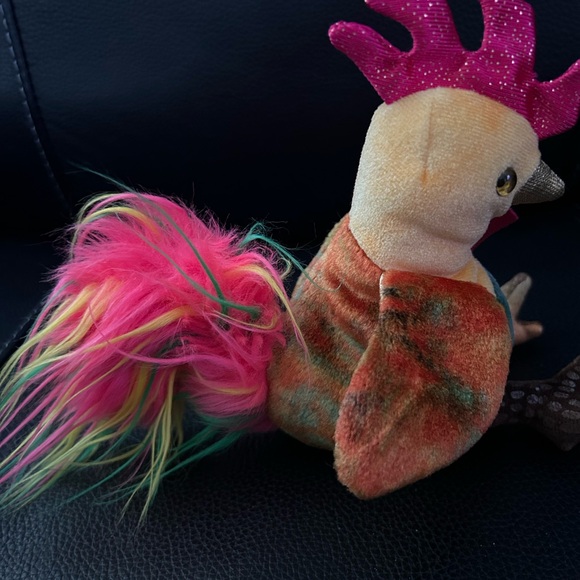 Zodiac Beanie Baby- Rooster - Picture 3 of 4
